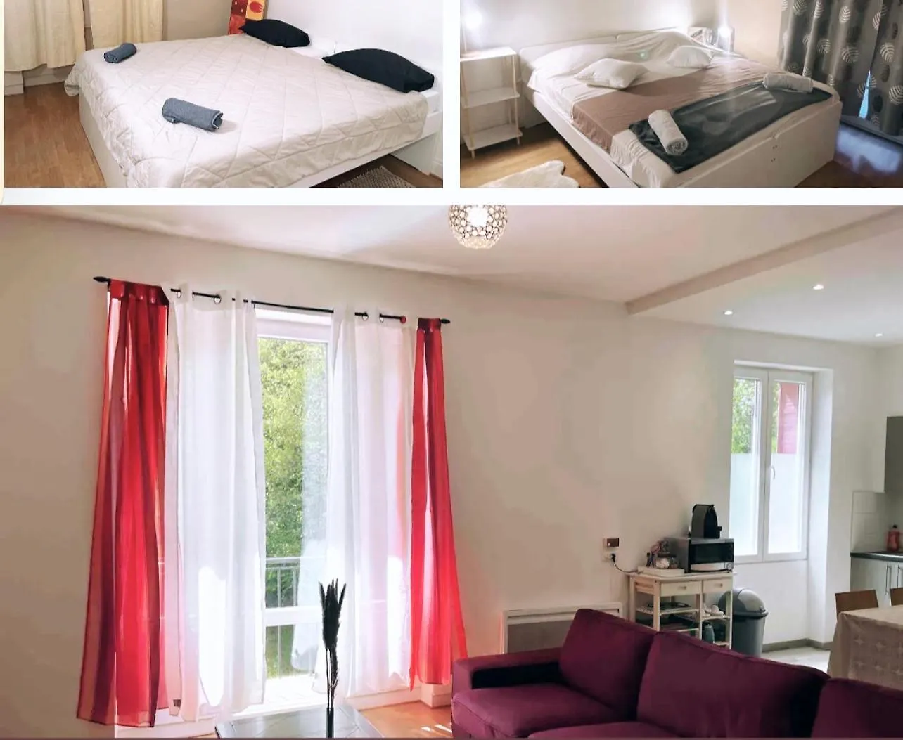 Splendidet4#6Lits#3 Chambres# Geneve/Paris/Gare Bellegarde-sur-Valserine